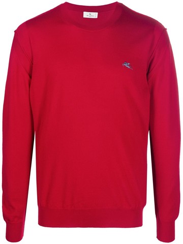 ETRO - virgin wool embroidered jumper - men - Virgin Wool - S