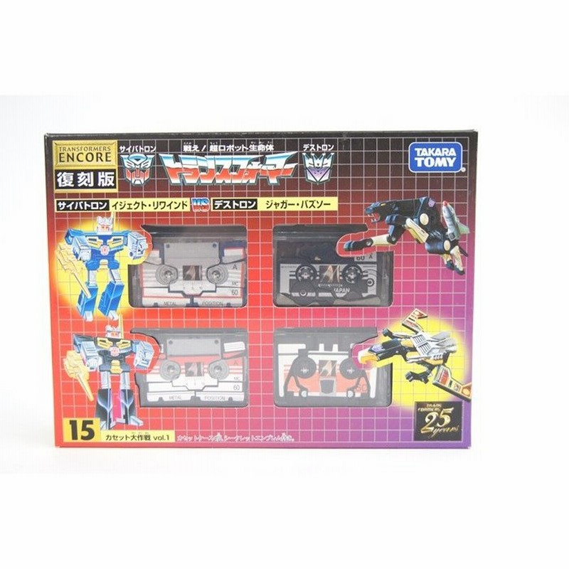 トランスフォーマー カセット大作戦Vol.1 タカラトミー TAKARATOMY pn