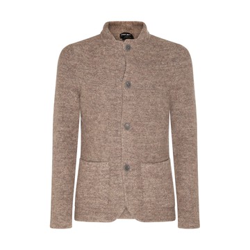Giorgio Armani - Beige Wool And Mohair Blend Cardigan