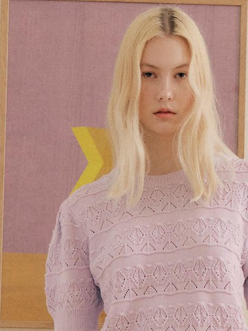 [Candy 20] Cotton Scasi Pullover Lavender (WE4351