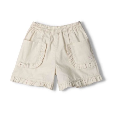 akachan honpo - 造型褲-淺卡其色