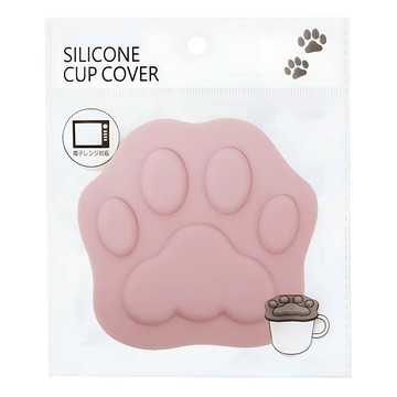 日本maruki貓咪肉球造型矽膠杯蓋  92 x 96 x 5mm  顏色隨機  1入