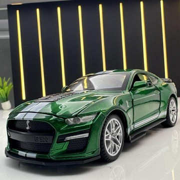 野馬模型車 1:32 focus MUSTANG GT 跑車 聲光遙控車车 合金迴力車 擺件 收藏 礼物