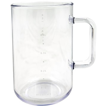 TEASCAFE RE ABLE TRITAN 馬克杯 530毫升 透明  1個