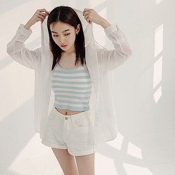 涼感．Air超輕量連帽空氣衣(附收納袋)-OB大尺碼