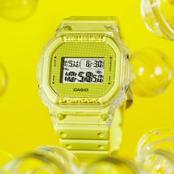 CASIO G-SHOCK 扭蛋系列經典方形計時錶/DW-5600GL-9
