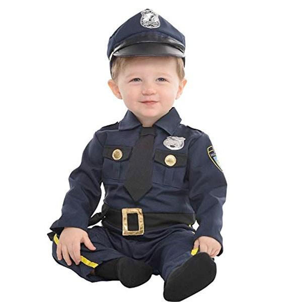 ポリス ベビー 赤ちゃん コスチューム 警察官 ハロウィン コスプレ イベント パーティー 幼児 子供 通販 LINEポイント最大0.5%GET  LINEショッピング
