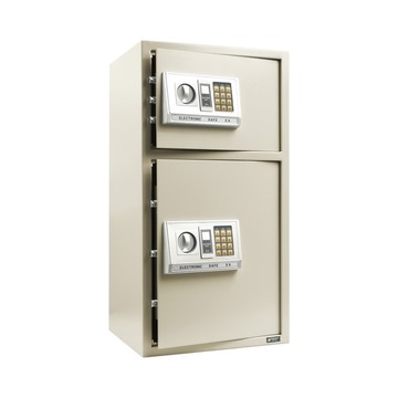 TRENY- 80EA-2 三鋼牙 電子式雙門保險箱-特大 高80公分 金庫 辦公室 營業