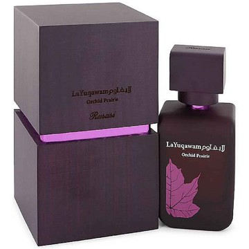 Rasasi La Yuqawam Orchid Prairie芳華 藏紅花與印度沉香 女香75ml 絕版紫檀木盒包裝
