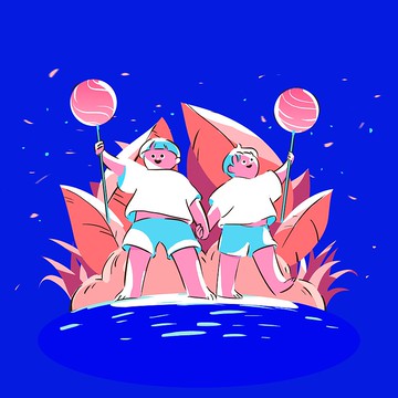 全身客製化 彩色似顏繪 設計插畫 可印成明信片 禮盒小卡