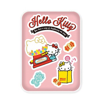 【Hong Man】三麗鷗系列 口袋行動電源 貼紙風Hello Kitty