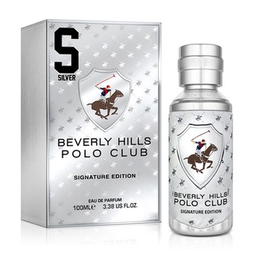 B.H.POLO 比佛利保羅 銀色馬球騎士精神男性淡香精100ml (高訂限量版)