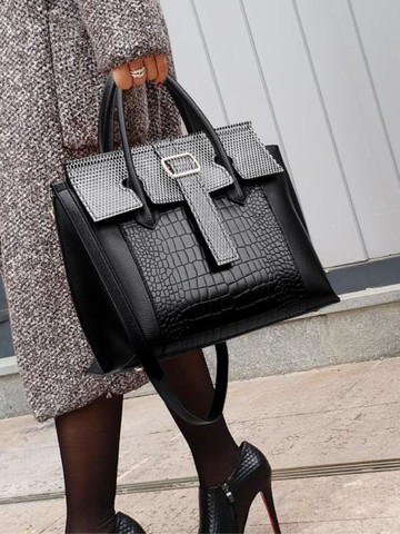 包件配飾~女士女包公文包限定新款百搭斜背包香港洋氣高級手提通勤大容量包 雙11全館免運