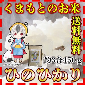 お米 米 450g 白米 送料無料 熊本県産 ひのひかり お試し米 約3合 新米 令和5年産 ヒノヒカリ くまもとのお米 富田商店 とみた商店