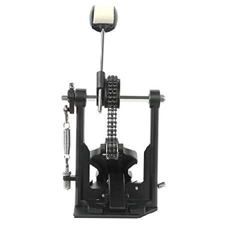 Drum Pedal,Janerock Bass Drum Pedal Double Chain Pedal Single Pedal Hammer Suitable for Drum Set and Electronic Drums