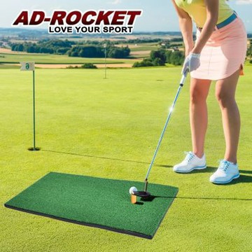AD-ROCKET 30X60CM高爾夫揮桿練習墊 打擊草皮練習器 高爾夫練習器