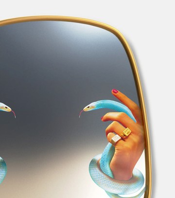 Seletti x Toiletpaper Snakes mirror