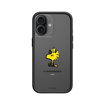 iPhone 17 Mod NX -邊框背蓋組合 (相機按鈕) 黑 - 史努比 Snoopy - 經典-Woodstock胡士托