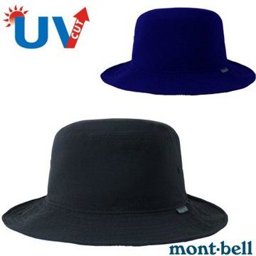 【mont-bell】 REVERSIBLE HAT 透氣防曬雙面圓盤帽.漁夫帽_1118694 BK23 黑/寶藍