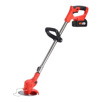 電動割草機鋰電割草機小型家用園林除草機充電式草坪修剪機打草機[DD1209001]