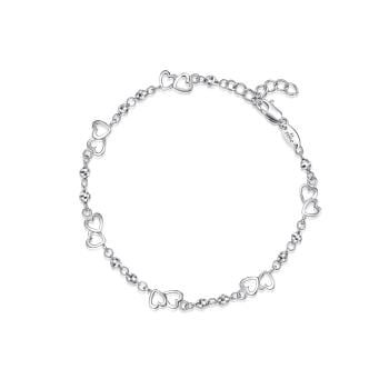 Love Decode 「愛情密語 」 【網路獨家款】甜蜜心願 950鉑金手鍊_計價鉑金