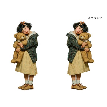 【11月新作2】08-108-0167 人物貼紙 聖誕復古風