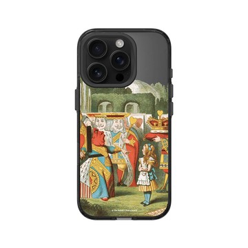 iPhone 16 Pro Clear (相機按鈕) 酷墨灰 - The British Library - 紅心皇后駕到！