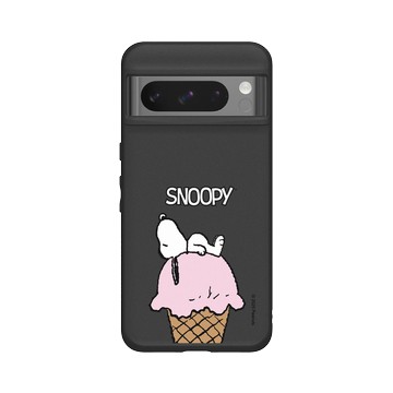 Pixel 8 Pro SolidSuit 黑 - 史努比 Snoopy - 冰淇淋甜筒