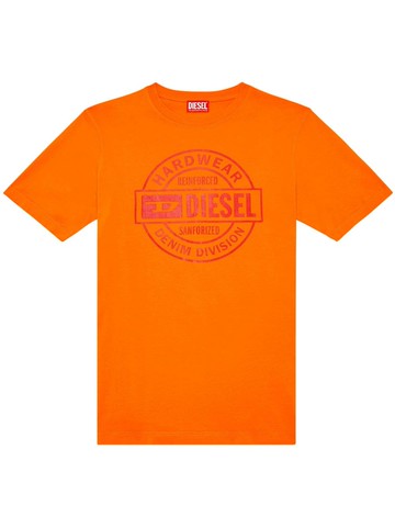 Diesel - T-Just-L21 cotton T-shirt - men - Cotton - L - Orange