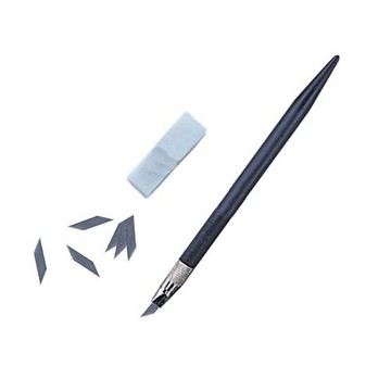 【 徠福 】美工筆刀 /支 附刀片 D-500