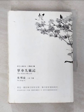 【書寶二手書T4／一般小說_B6Z】單車失竊記_吳明益