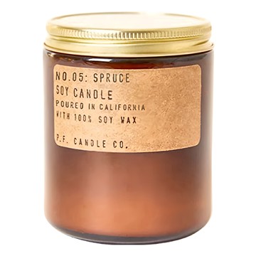 P.F Candleco.手工香氛蠟燭 No.05: Spruce 美國製100%大豆蠟  雲杉  204g  1件