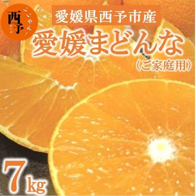 ふるさと納税 西予市 愛媛県西予市産　愛媛まどんな　ご家庭用7kg