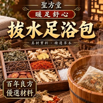 【聖方堂】泡腳包 養生 泡澡 足浴包 草本足浴 寒氣 濕濕 促進血液循環 艾草足浴包 泡腳 艾草包