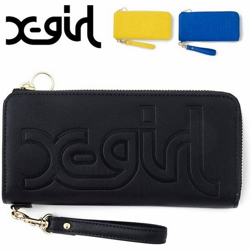 X Girl エックスガール 財布 Logo Emboss Wallet ロゴ エンボス ウォレット Fw17 通販 Lineポイント最大0 5 Get Lineショッピング