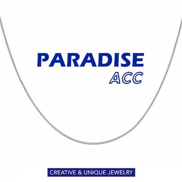 PARADISE 蛇骨素鏈 金屬項鍊 極細鍊 不過敏不生鏽 鈦鋼 台灣現貨