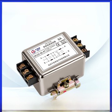 {可打統編 保固一年}干擾動Grj20電磁干擾電源濾波器單相220V導軌Cw4L2升級Emc高性能型號