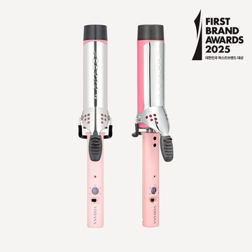 vodana Glam Wave Curling Iron FV 36mm (Pink)