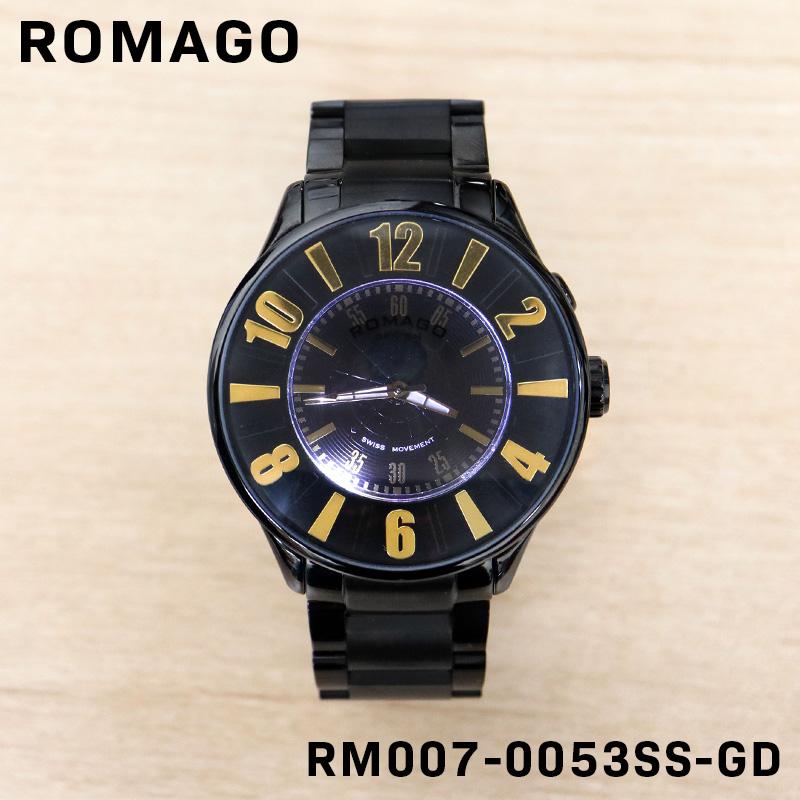 ROMAGO DESIGN ロマゴ デザイン ヌメレーションシリーズ ユニセックス メンズ レディース 男性 アナログ 腕時計 クオーツ ウォッチ RM007-0053SS-GD 誕生日 | LINEブランドカタログ