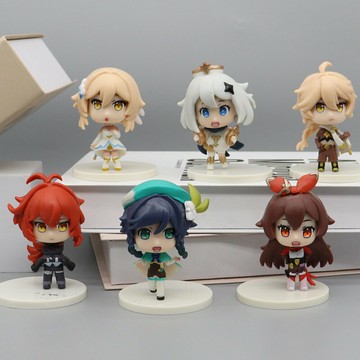 【新店熱銷】米哈游原神手辦周邊派蒙動漫二次元游戲模型飾品可愛公仔車載擺件