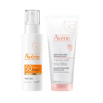 Avene雅漾 亮彈撫紋防曬超值特惠組