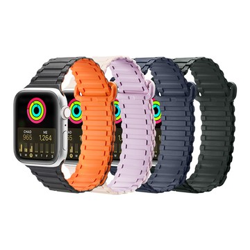 DUX DUCIS｜Apple Watch (38/40/41) 鎧甲磁吸錶帶