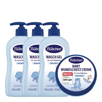 【貝臣】保濕洗髮沐浴露400ml*3入+萬用護膚膏150ml