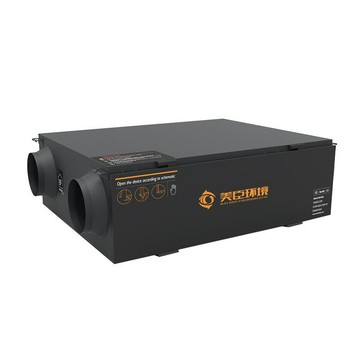 廠家直銷新風機凈化PM2.5中央新風系統商用全熱交換器換氣機家用【宜家良品百貨】