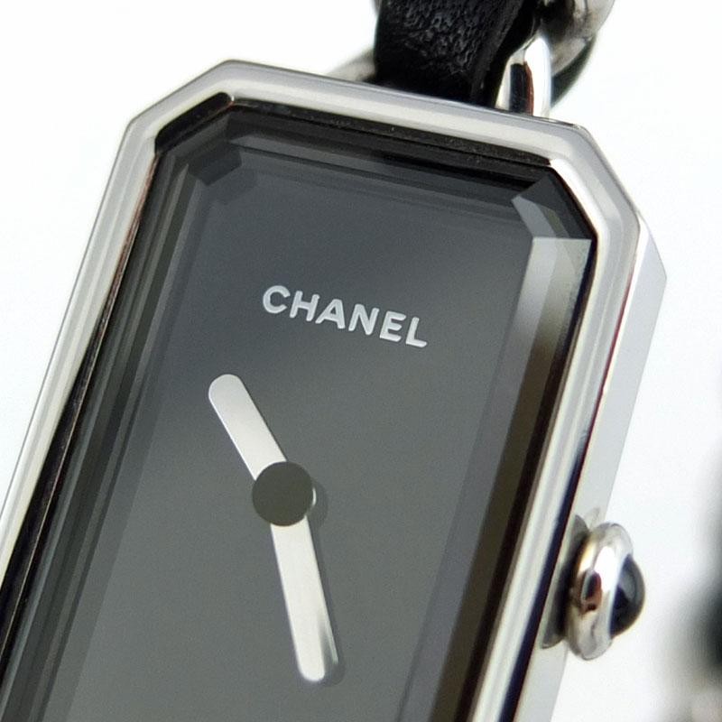 シャネル CHANEL プルミエール ロック 3連ブレス H3749 クォーツ ブラック文字盤 レディース腕時計 【中古】 | LINEブランドカタログ