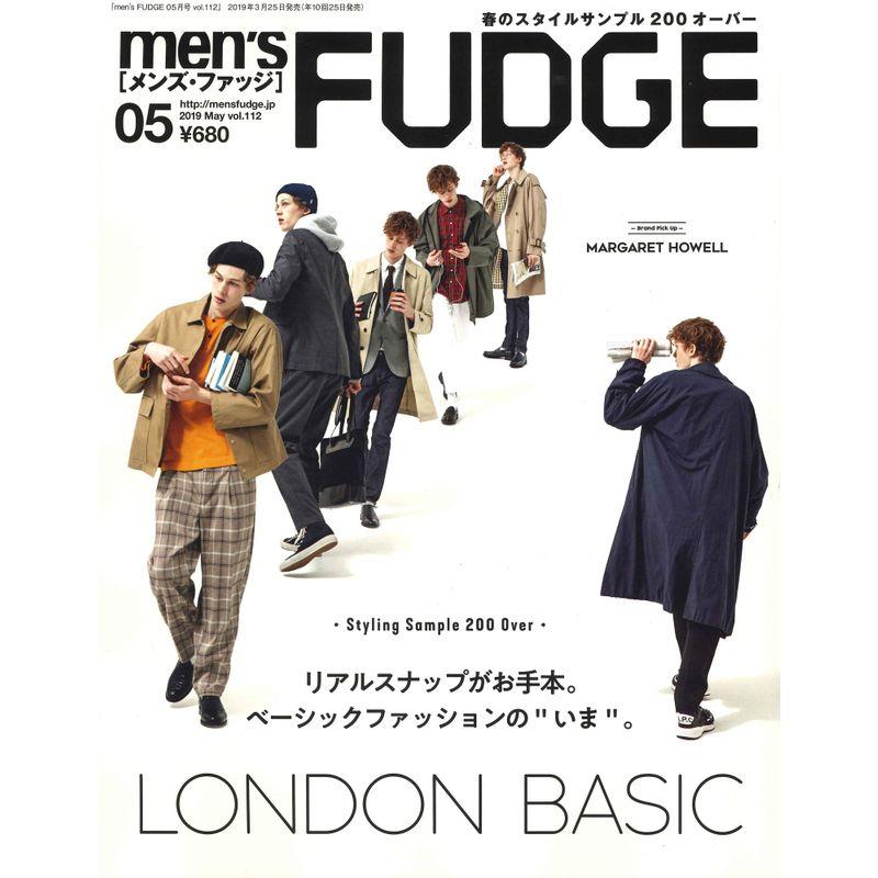 men's FUDGE メンズ ファッジ 2019年 5月号 Vol.112