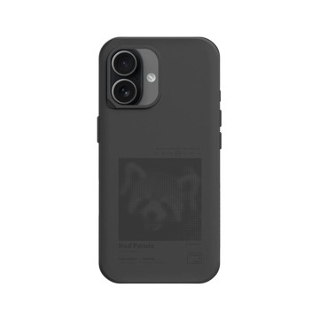 iPhone 17 SolidX 黑 - RHINOSHIELD X Taipei Zoo - 小貓熊：動物圖鑑