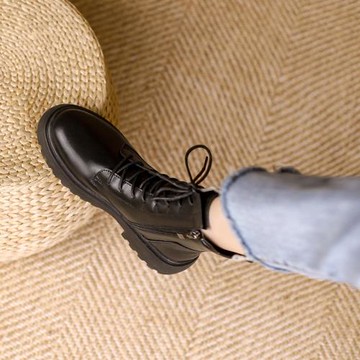 真皮馬丁靴英倫風女短靴靴子女2025新款冬季冬天厚底女靴爆款女款