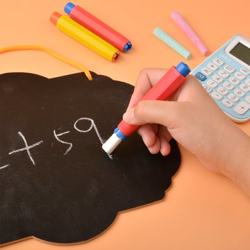 粉筆套教師專用學生家用自動按動式無塵粉筆夾大號磁性免臟手拿握筆器雙彈簧護防粉筆灰延長神器送老師的禮物