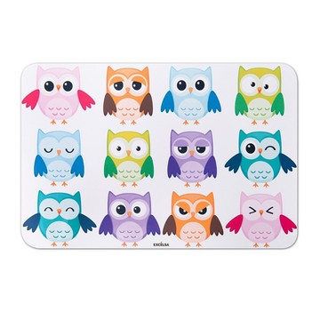《EXCELSA》長方餐墊-貓頭鷹-- 桌墊 杯墊